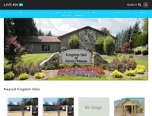 Tablet Screenshot of livekingdomhall.com